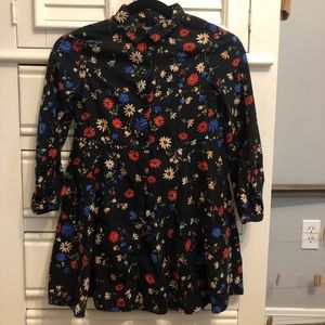 Zara girls button down dress
